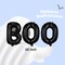 9 Pcs Bat Ghost Balloons BOO Foil Balloon Kit(Black White Purple)